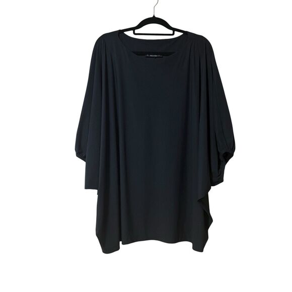 Bryn Walker Size 1X Wilder Jersey Crew Neck Elbow Dolman Banded 3/4 Sleeve Tunic - Picture 1 of 4